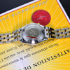 Breitling Chronomat 18K Gold & Steel White Dial 39mm B13048﻿ Mens Watch
