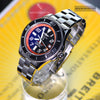 Breitling Superocean Abyss Black Dial Orange Ring A17364