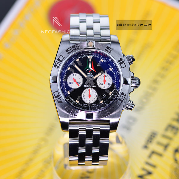 Breitling Chronomat B01 44mm Frecce Tricolori LIMITED EDITION Steel AB0110