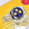 Breitling Chronomat 18K Gold & Steel Blue Dial B13048﻿