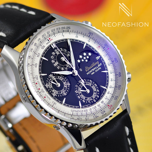 Breitling Navitimer Montbrillant Olympus Moon Phase Calendar A19030