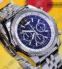 Breitling For Bentley Motors SS 6.75 Speed 49mm Black Dial Mens Watch A44364
