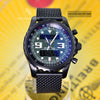 Breitling Chronospace Limited BlackSteel PVD 1000pcs Green Dial M78365
