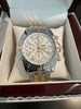 Breitling Crosswind 18K Gold/Stainless Steel White Dial B13055