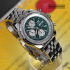 Breitling Bentley GT Continental Green Dial Mens Watch A13362