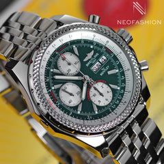 Breitling Bentley GT Continental Green Dial Mens Watch A13362 - Dan L