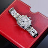 Cartier Roadster Chronograph XL White Dial Mens Luxury Watch 2618 W62006X6