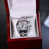 Cartier Roadster Chronograph XL White Dial Mens Luxury Watch 2618 W62006X6