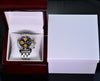 Breitling Cockpit Chronograph 18K Gold/SS Black Dial Watch B13358
