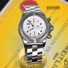 Breitling Chrono Avenger Titanium White Dial E13360 Mens Watch