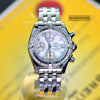 Breitling Cockpit Chronograph Factory Diamond Bezel MOP Diamond Dial A13357