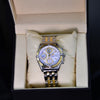 Breitling Chronomat GT 2 Tone 18K/SS Mother Of Pearl Dial 18K Gold/Steel Band D13350