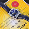 Breitling Chronomat B01 44mm Blue Dial Stainless Steel Mens Watch AB0110