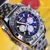 Breitling Chronomat GMT 47mm LIMITED B01 Black Dial Mens Watch AB0413