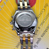 Breitling Chronomat 18K Gold & Steel LIMITED D13050 Mens Watch