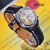 Breitling Cockpit Chronograph 18K Gold/SS Factory Diamond Bezel Watch A13357