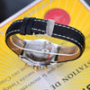 Breitling Cockpit Chronograph 18K Gold/SS Factory Diamond Bezel Watch A13357