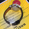 Breitling Cockpit Chronograph 18K Gold/SS Factory Diamond Bezel Watch A13357