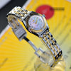 Breitling Callistino 18K Gold/SS Lady Factory Dimond Dial MOP Watch D72345