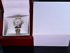 Breitling Callistino 18K Gold/SS Lady Factory Dimond Dial MOP Watch D72345