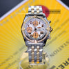 Breitling Cockpit Chronograph 18K Rose Gold/SS Diamond Bezel C13358