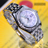 Breitling Cockpit 41 Automatic Big Date Factory MOP VVS Diamond Bezel A49350