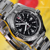 Breitling Colt Quartz Chronometer Black Dial Mens 44mm A74388 Mens Watch