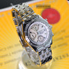 Breitling Chronomat SS 39mm Rare Mother Of Pearl Dial Mens Watch A13352
