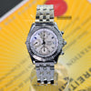 Breitling Chronomat SS 39mm Rare Mother Of Pearl Dial Mens Watch A13352