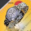 Breitling Chronomat SS 39mm Rare Mother Of Pearl Dial Mens Watch A13352