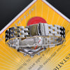 Breitling Chronomat SS 39mm Rare Mother Of Pearl Dial Mens Watch A13352