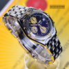 Breitling Chronomat 18K Gold & Stainless Steel Black Dial B13050﻿