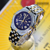 Breitling Crosswind 18K Gold/Stainless Steel Black Dial B13355