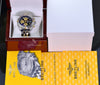 Breitling Crosswind Racing Black Dial Two-Tone 18K Gold/SS Mens Watch B13355