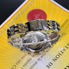 Breitling Crosswind 2 Tone 18K Gold/Stainless Steel White Dial Mens Watch B13355