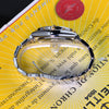 Breitling Crosswind 2 Tone 18K Gold/Stainless Steel White Dial Mens Watch B13355