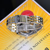 Breitling Crosswind 2 Tone 18K Gold Bezel/Stainless Steel Blue Dial Mens Watch D13355
