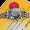 Breitling Crosswind 2 Tone 18K Gold Bezel/Stainless Steel Blue Dial Mens Watch D13355