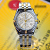 Breitling Crosswind 18K Gold/Stainless Steel White Dial B13355