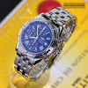 Breitling Crosswind Chronograph Blue Dial Mens Watch A13055