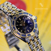 Breitling Lady J 2 Tone 18K/SS Gold Bezel Beautiful Black Dial Ladies Watch D52065