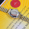 Breitling Lady J 2 Tone 18K/SS Gold Bezel Beautiful Black Dial Ladies Watch D52065