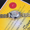 Breitling Chronomat 2 Tone 18K Gold Bezel/Stainless Steel White Dial Mens Watch B13050﻿