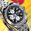 Breitling Chronomat Evolution Stainless Steel Black Dial A13356