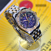 Breitling Chronomat Evolution Black Dial 18K Rose Gold/Steel VVS Diamonds C13356