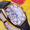 Franck Muller 7750 CC MB Chronograph Master Banker 18K Rose Gold Mens Watch