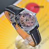 Breitling Galactic 36 Automatic SS 36mm Beautiful Rare Bronze Dial Ladies Watch A37330
