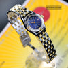 Breitling Callistino Lady 2 Tone 18K Gold/Stainless Steel Blue Dial Ladies Watch B52045