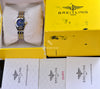 Breitling Callistino Lady 2 Tone 18K Gold/Stainless Steel Blue Dial Ladies Watch B52045