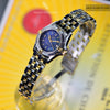 Breitling Callistino Lady 2 Tone 18K Gold/Stainless Steel Blue Dial Ladies Watch B52045